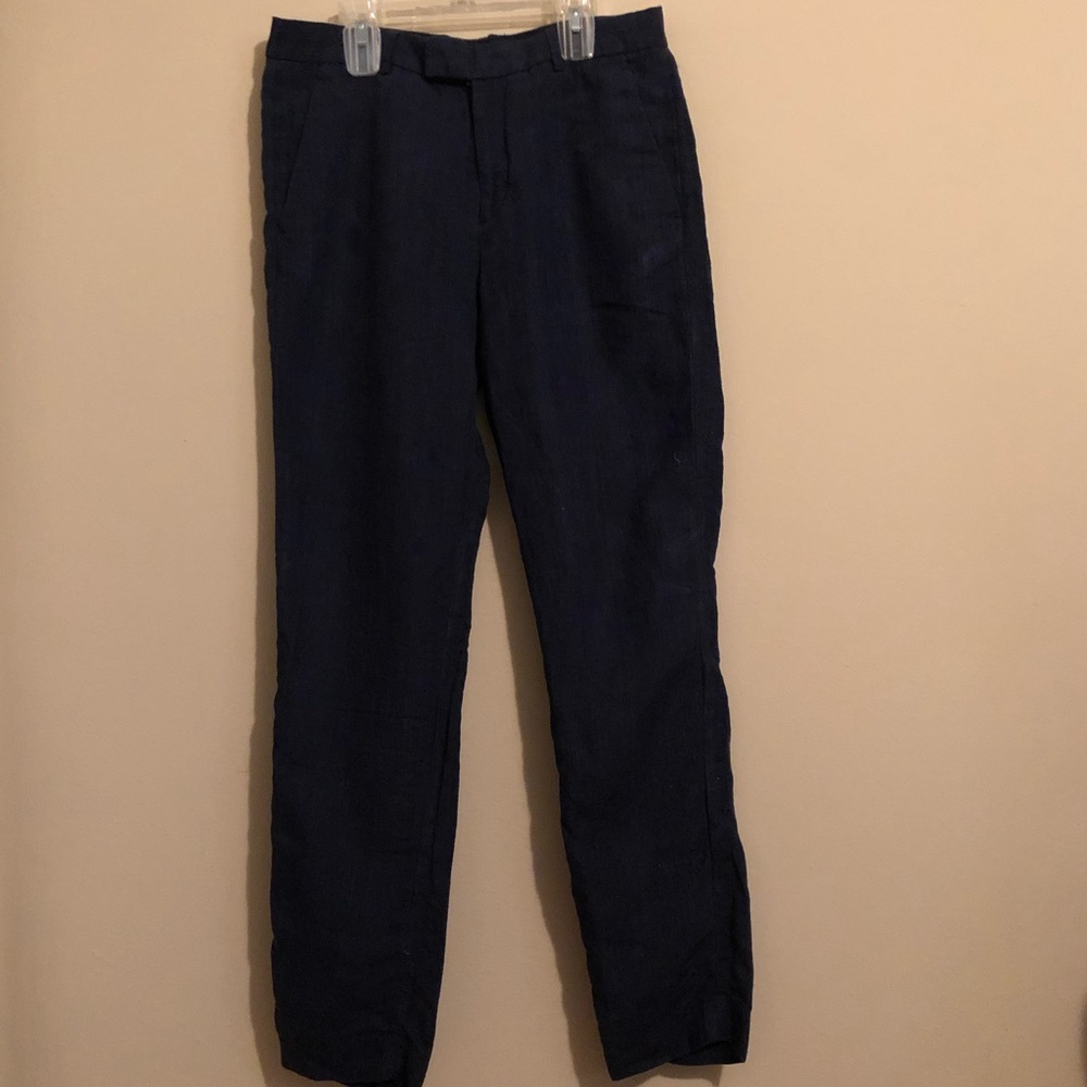 H&M Slim Fit Linen Suit Pants